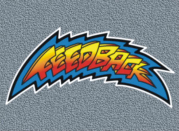 Custom Graffiti Logo for Rock Band "Feedback"